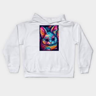 Cute little beautiful chinchilla. Kids Hoodie